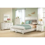 3-drawer Nightstand Nightstands Natural/paperwhite 20