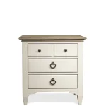 3-drawer Nightstand Nightstands Natural/paperwhite 22
