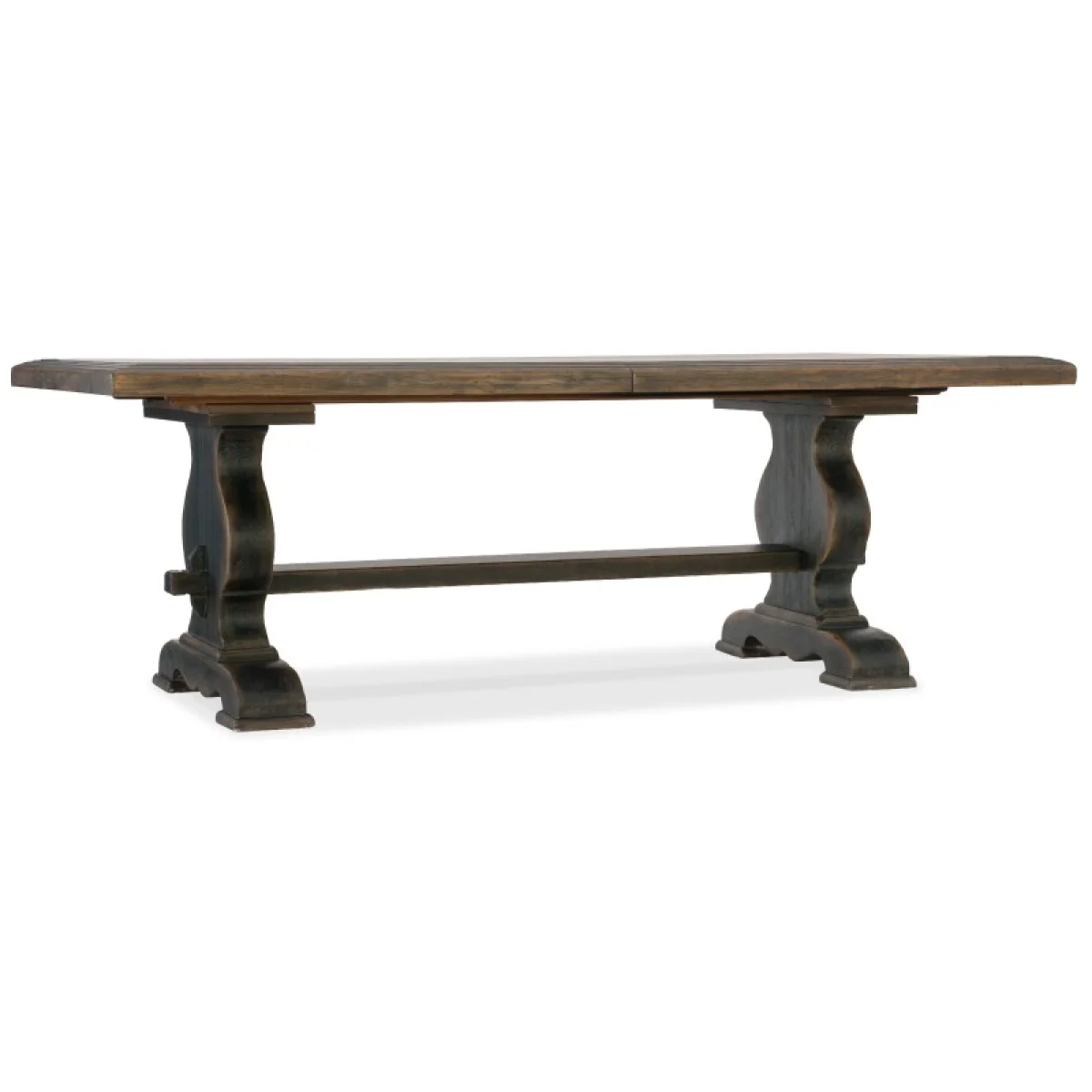 Hill Country Bandera 86in Table with 2-18in Leaves Dining Tables Brown 4