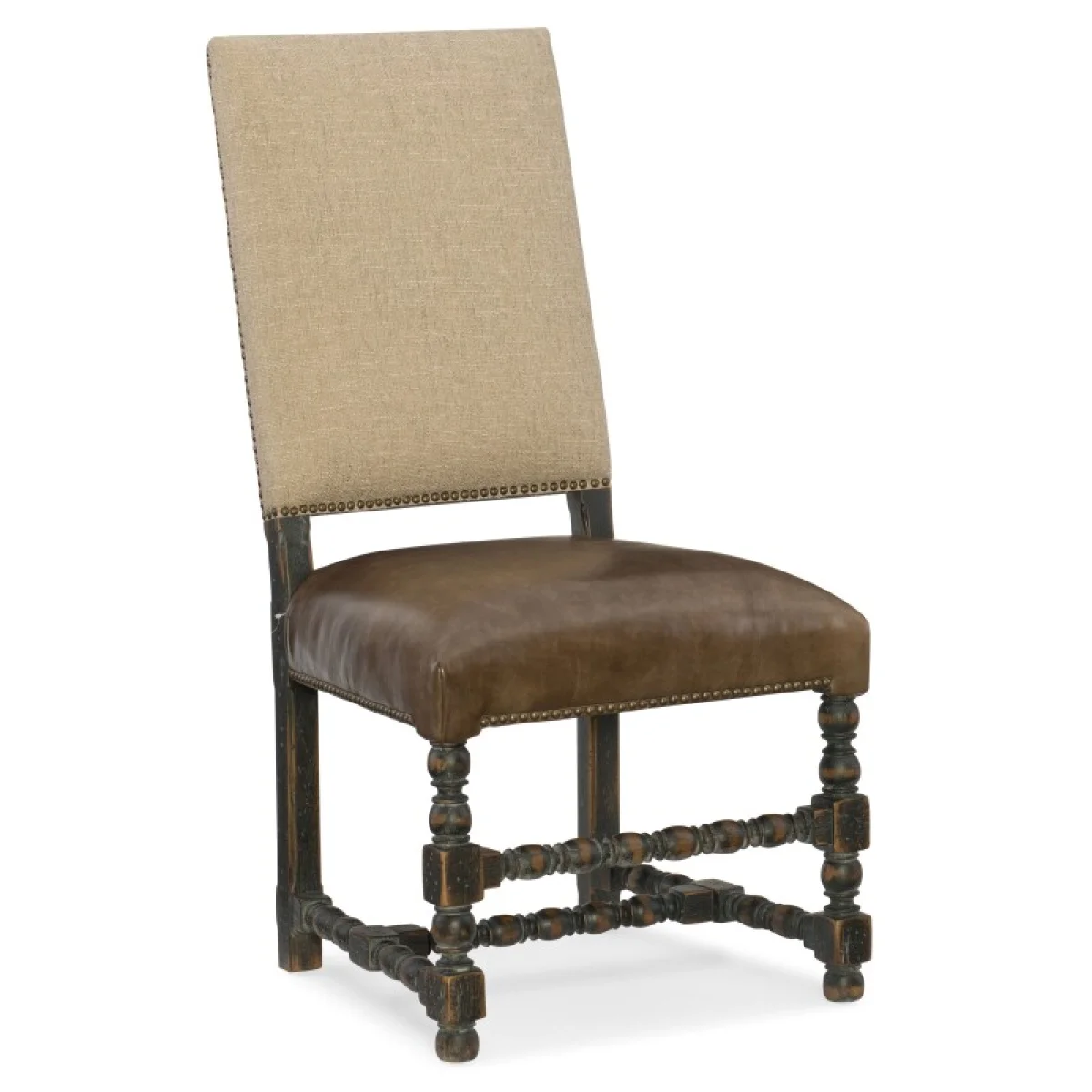 Hill Country Comfort Upholstered Side Chair Chairs & Benches Beige 4