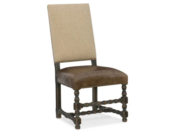 Hill Country Comfort Upholstered Side Chair Chairs & Benches Beige