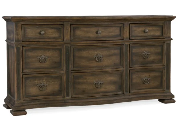Hill Country Kirby Bedside Table Nightstands Brown 16