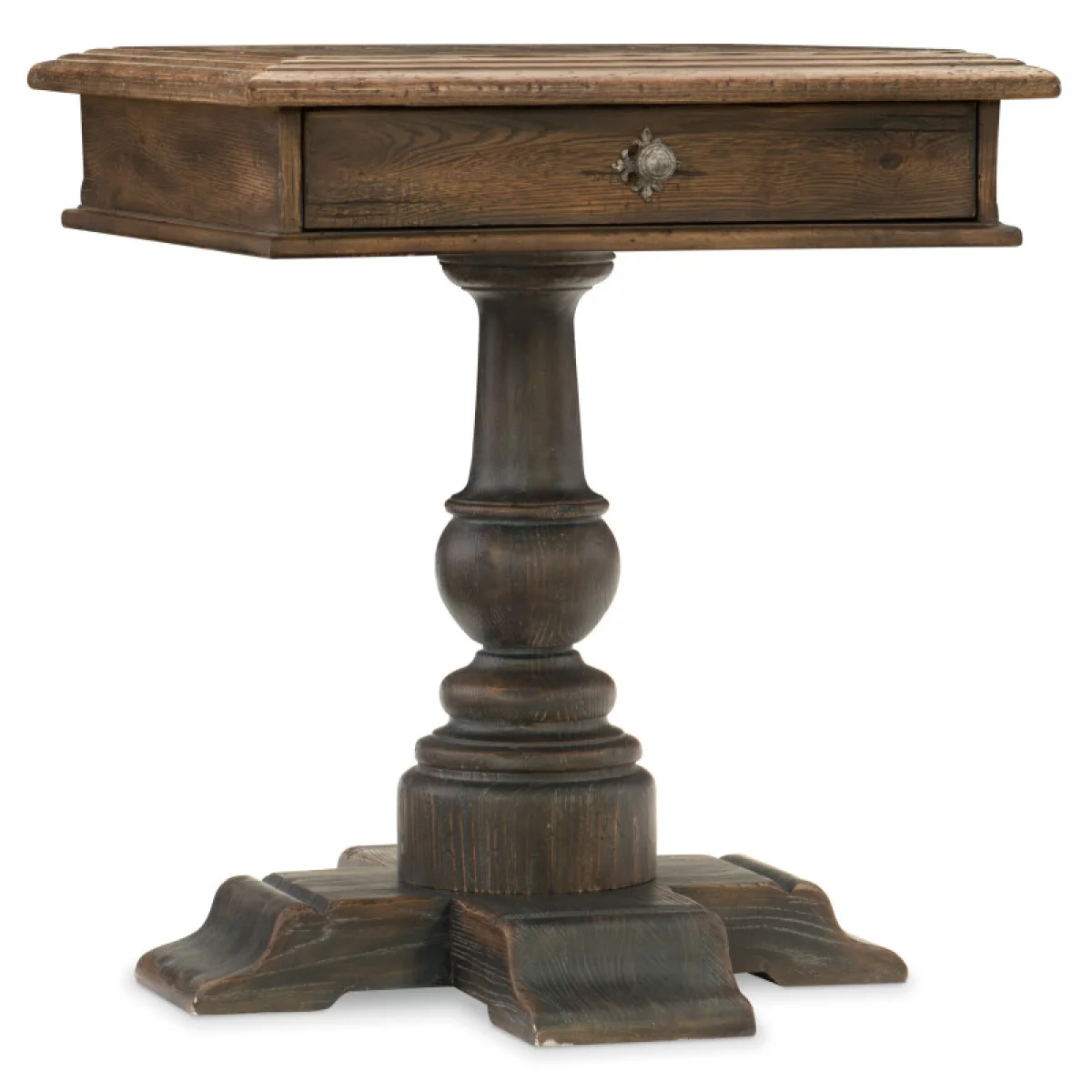 Hill Country Kirby Bedside Table Nightstands Brown 4