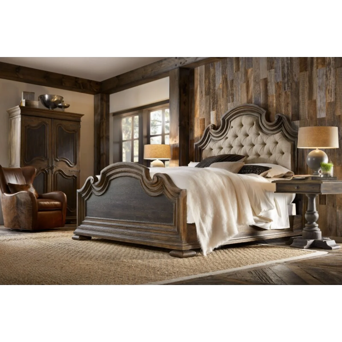 Hill Country Bedroom Fair Oaks 6/0 Rails Bed Parts Bed Parts 8
