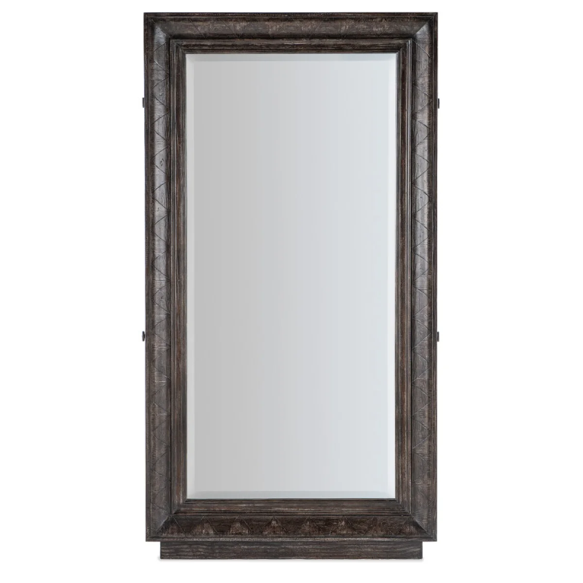 Traditions Floor Mirror withhidden jewelry storage Mirrors Brown 8