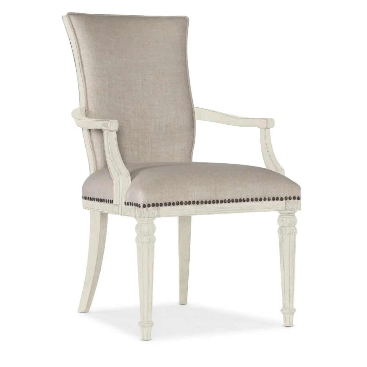 Traditions Upholstered Arm Chair Chairs & Benches Beige 4