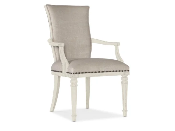 Traditions Upholstered Arm Chair Chairs & Benches Beige
