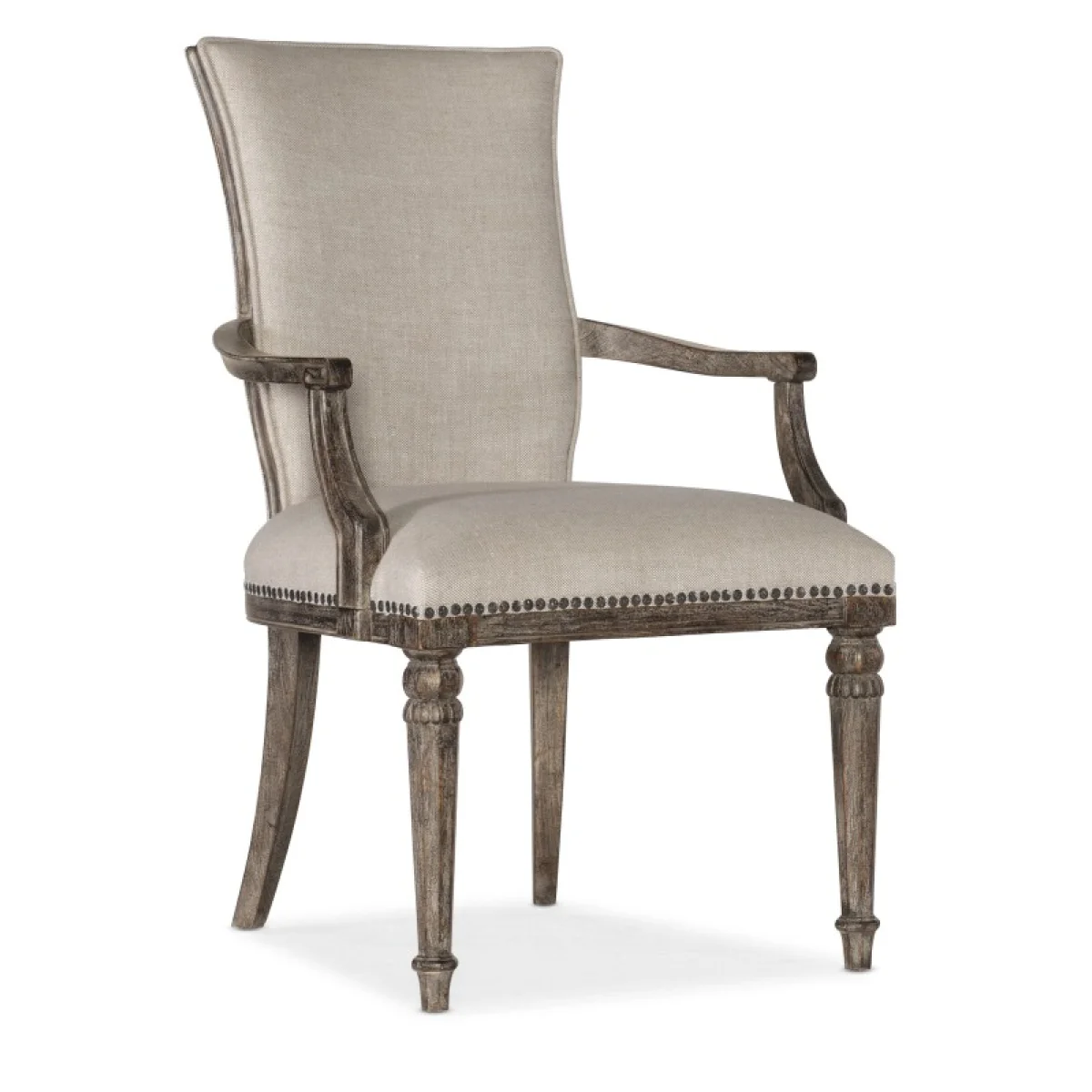 Traditions Upholstered Arm Chair Chairs & Benches Beige 4