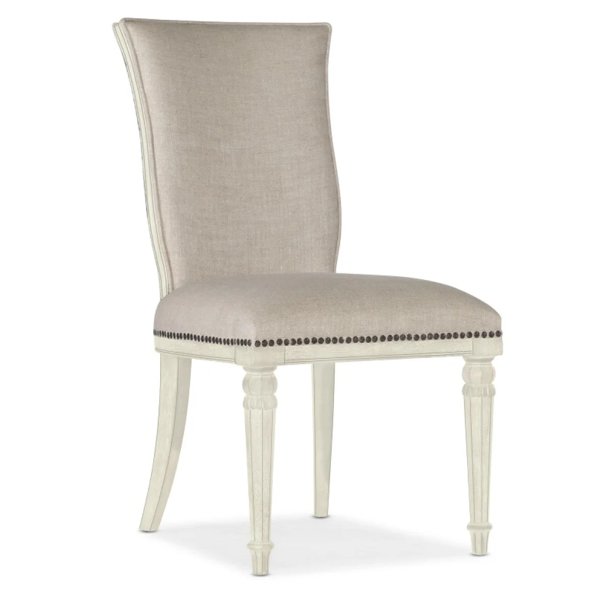 Traditions Upholstered Side Chair Chairs & Benches Beige 4