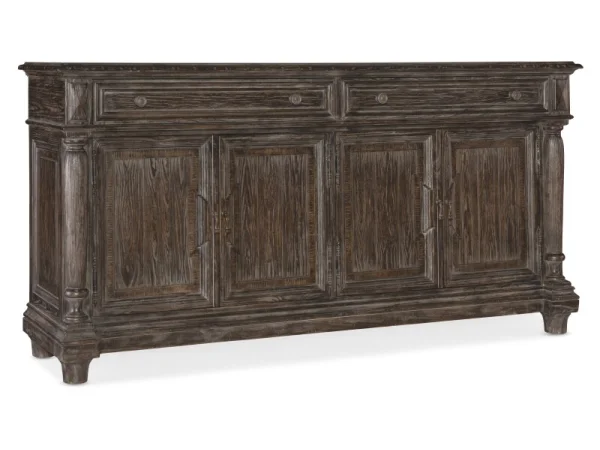 Traditions Buffet Dining Storage Brown