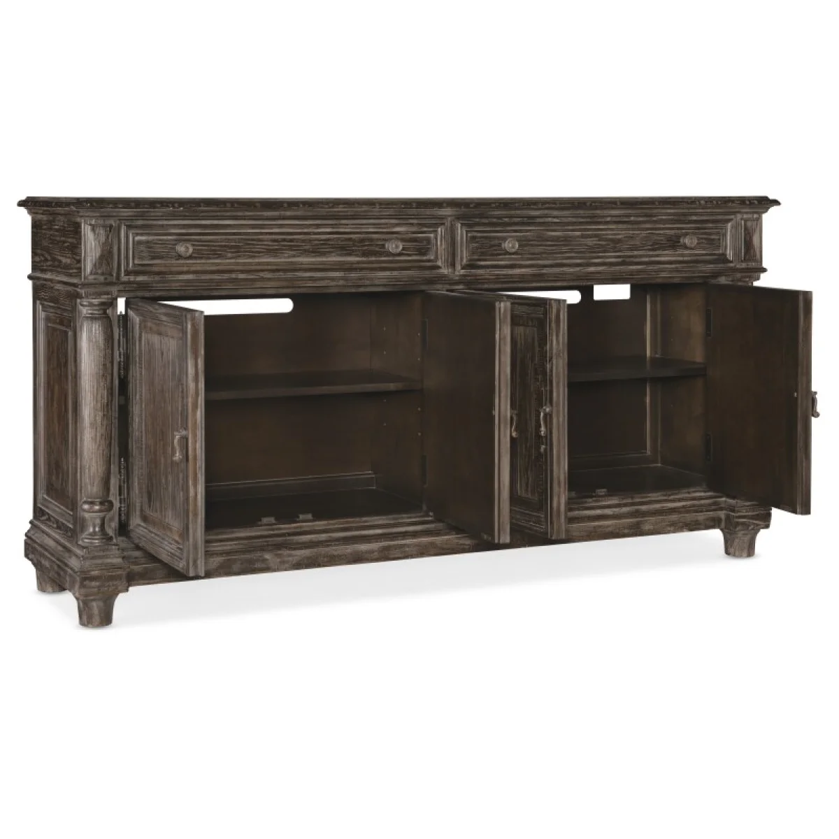 Traditions Buffet Dining Storage Brown 6