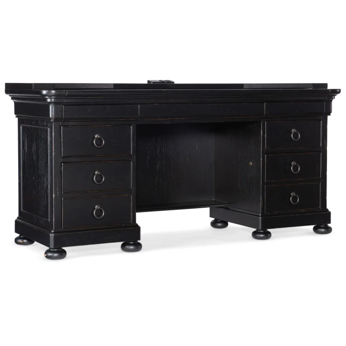 Bristowe Computer Credenza Desks black 4