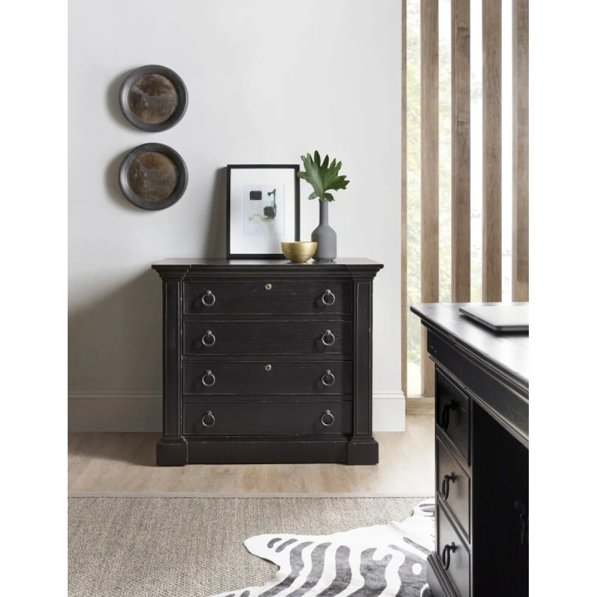 Bristowe Lateral File Office Storage black 7