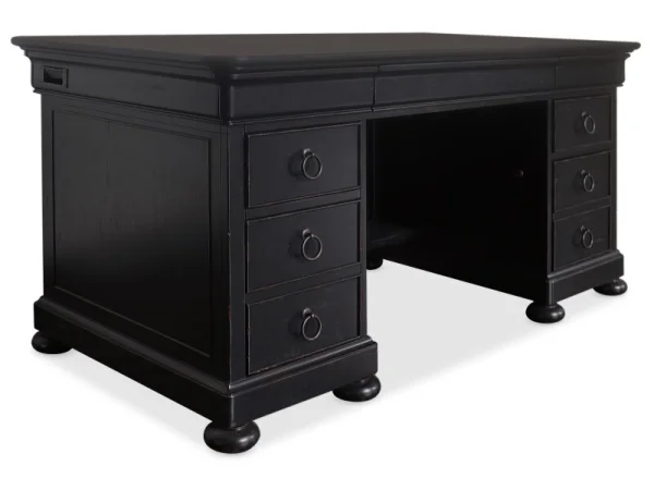 Bristowe Junior Executive Desk Desks black