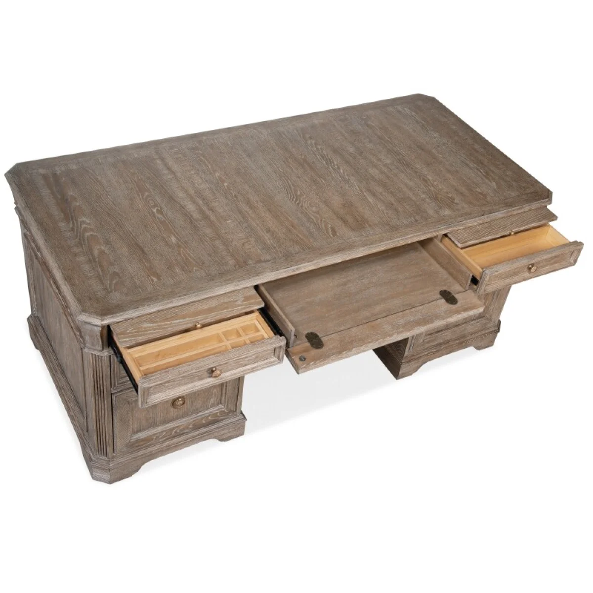 Sutter Executive Desk Desks Brown 8