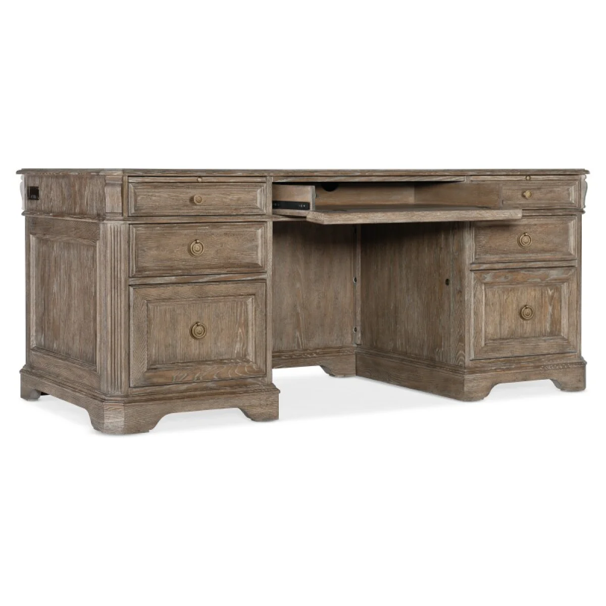 Sutter Executive Desk Desks Brown 9
