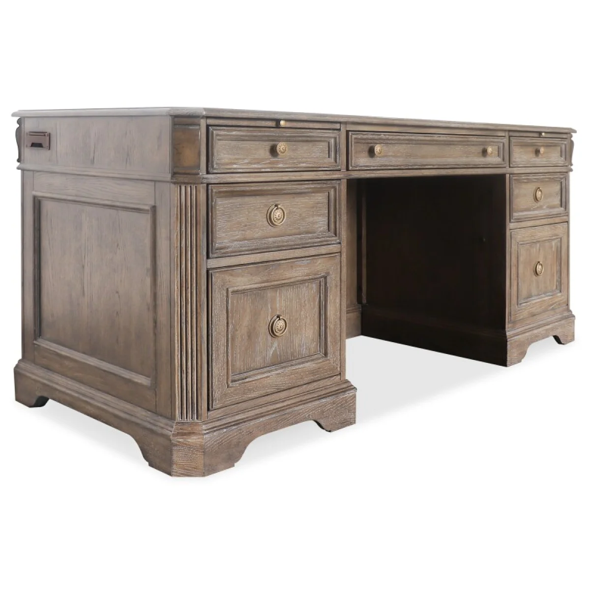 Sutter Junior Executive Desk Desks Brown 4