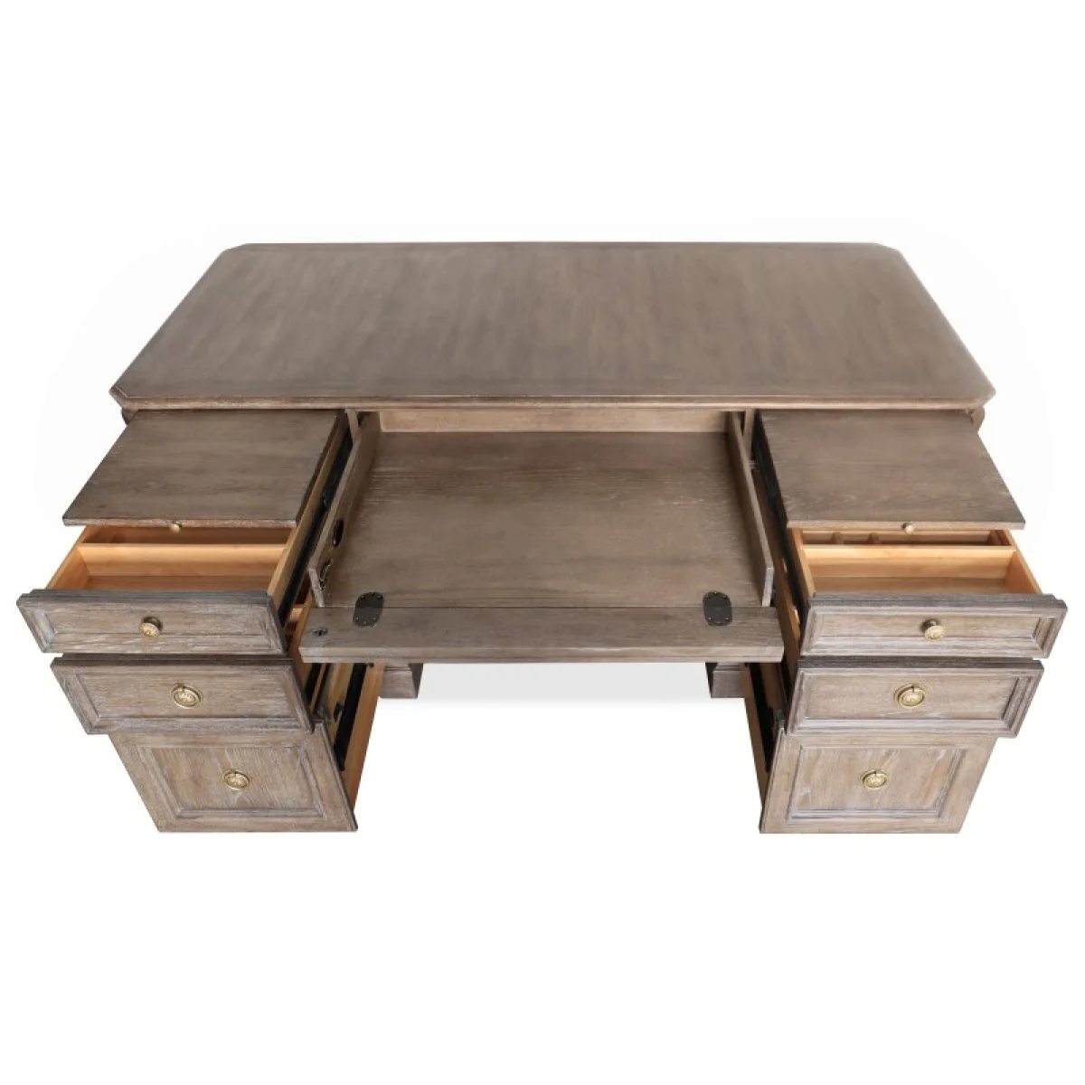 Sutter Junior Executive Desk Desks Brown 8