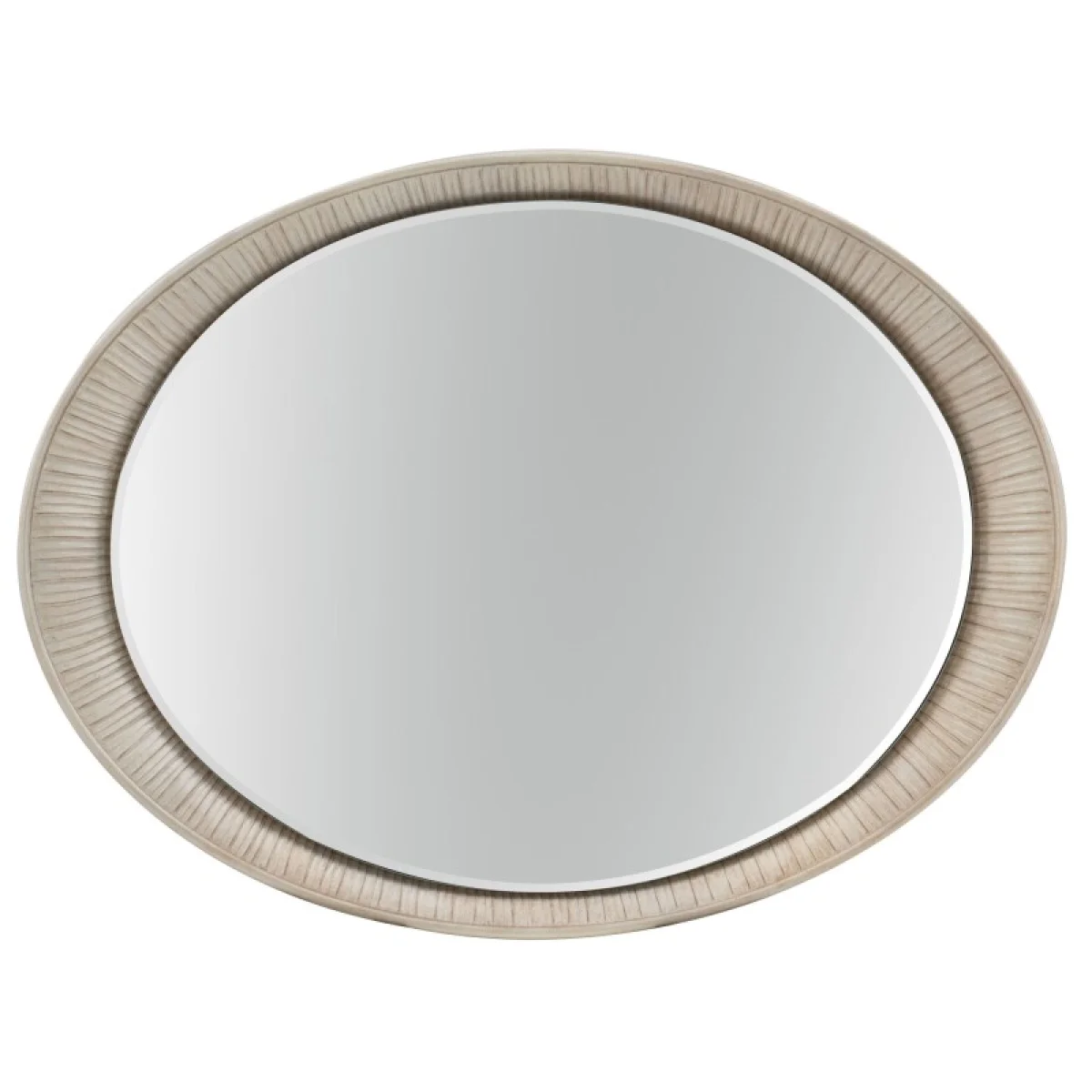 Elixir Oval Accent Mirror Bedroom Mirrors Cream 4