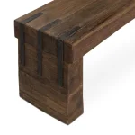 Itsa Reclaimed Wood Bench - Image 8