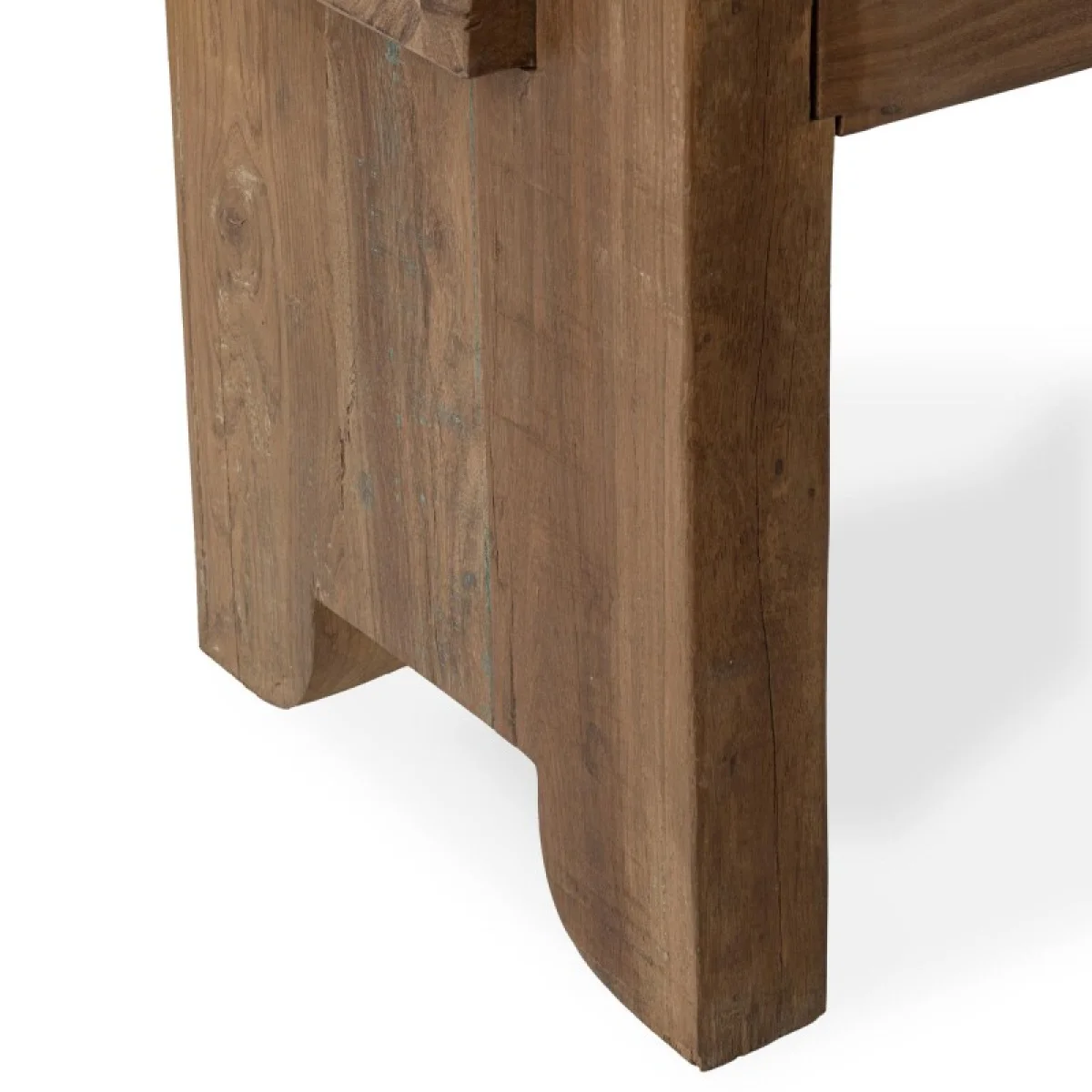 Marsa Reclaimed Wood Bench Chairs & Benches Brown 9