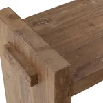 Marsa Reclaimed Wood Bench Chairs & Benches Brown 20