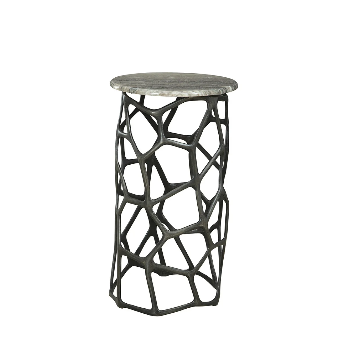 Tall Sebastian End Table End tables black 6