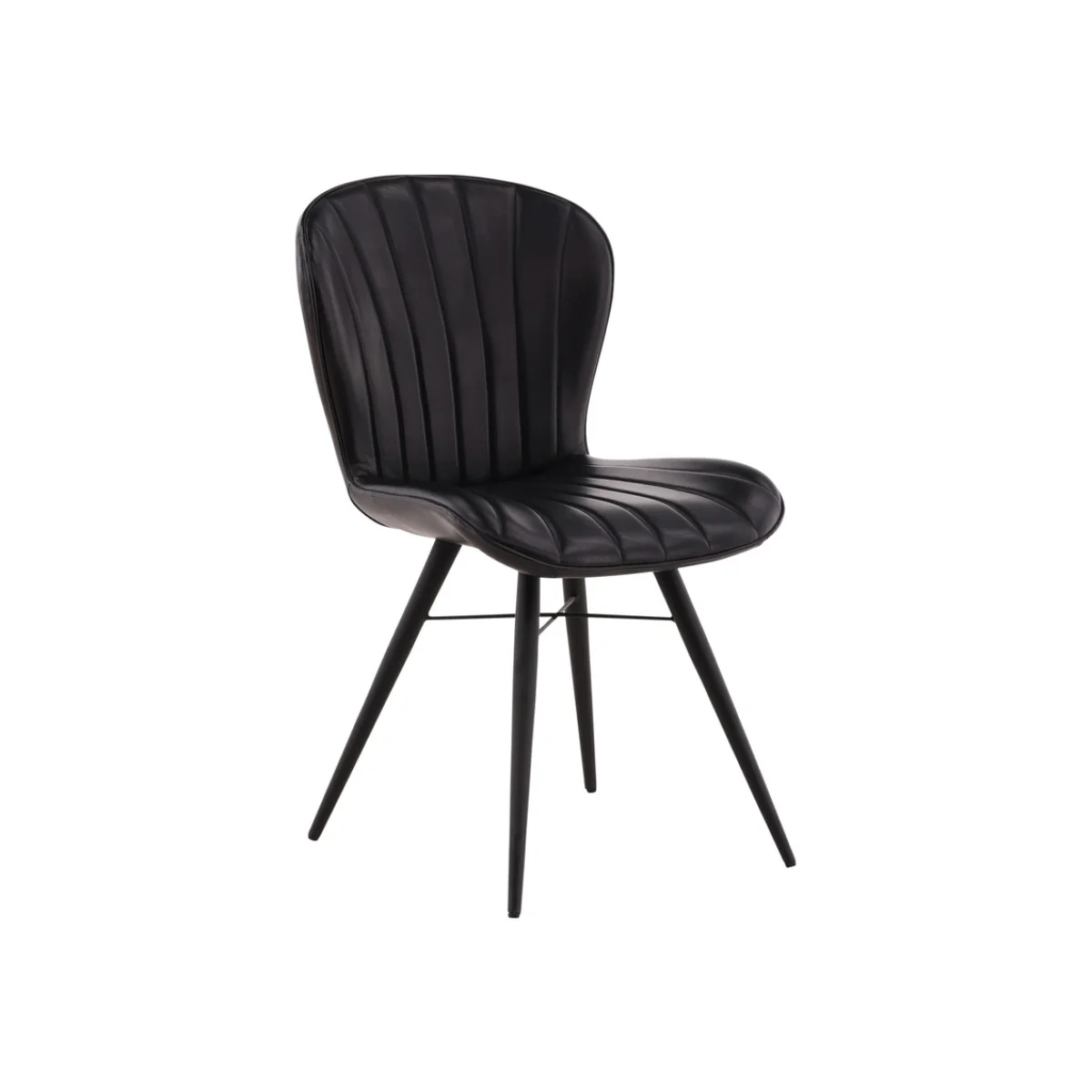 Black Peloso Side Chair Chairs & Benches black 4
