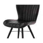 Black Peloso Side Chair Chairs & Benches black 9