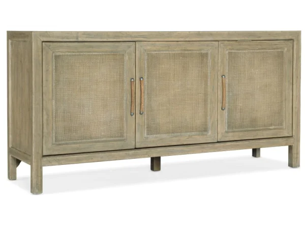 Surfrider Small Media Console Entertainment Stands Brown