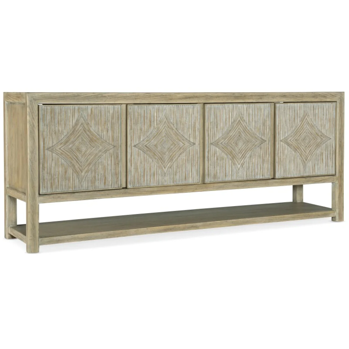 Surfrider Entertainment Console Entertainment Stands Brown 4