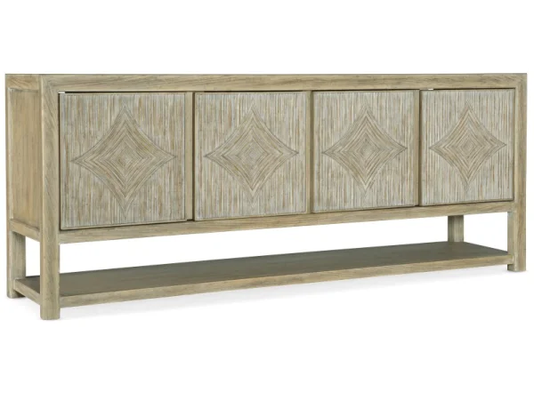 Surfrider Entertainment Console Entertainment Stands Brown