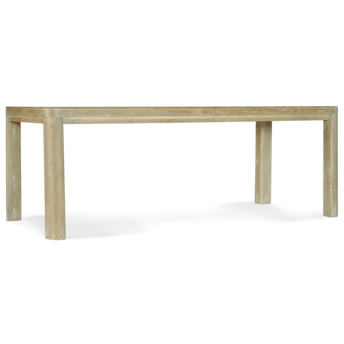 Surfrider Rectangle Dining Table with 1-18in Leaf Dining Tables Brown 4