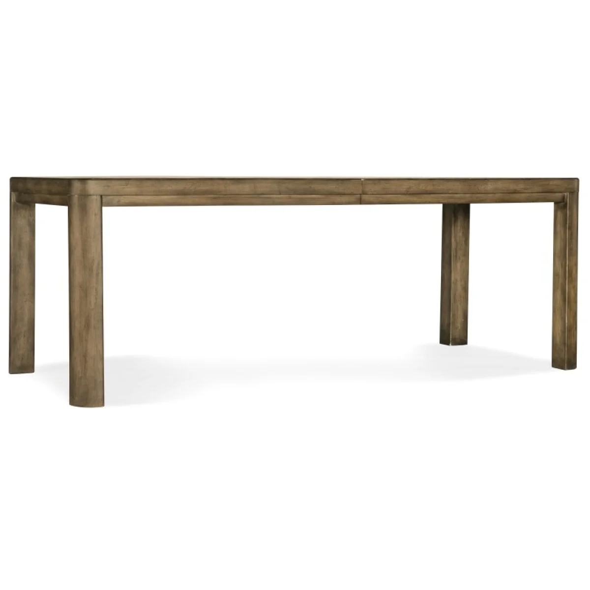 Sundance Rectangle Dining Table with 1-18in Leaf Dining Tables Brown 4