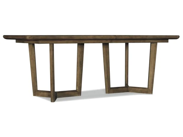 Sundance Rectangle Dining Table with 2-18in Leaves Dining Tables Brown