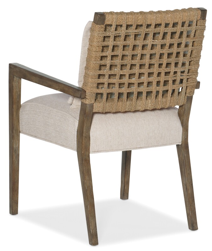 Sundance Woven Back Arm Chair Chairs & Benches Beige 6 Sundance Woven Back Arm Chair Chairs & Benches Beige 6