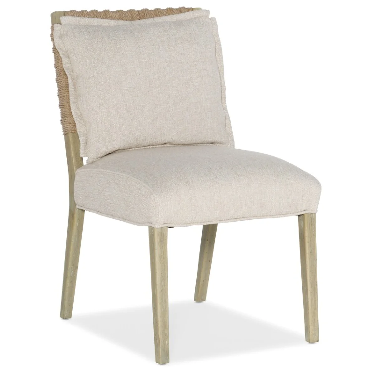 Surfrider Woven Back Side Chair Chairs & Benches Beige 4