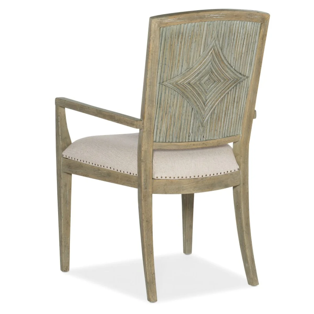 Surfrider Carved Back Arm Chair Chairs & Benches Beige 6