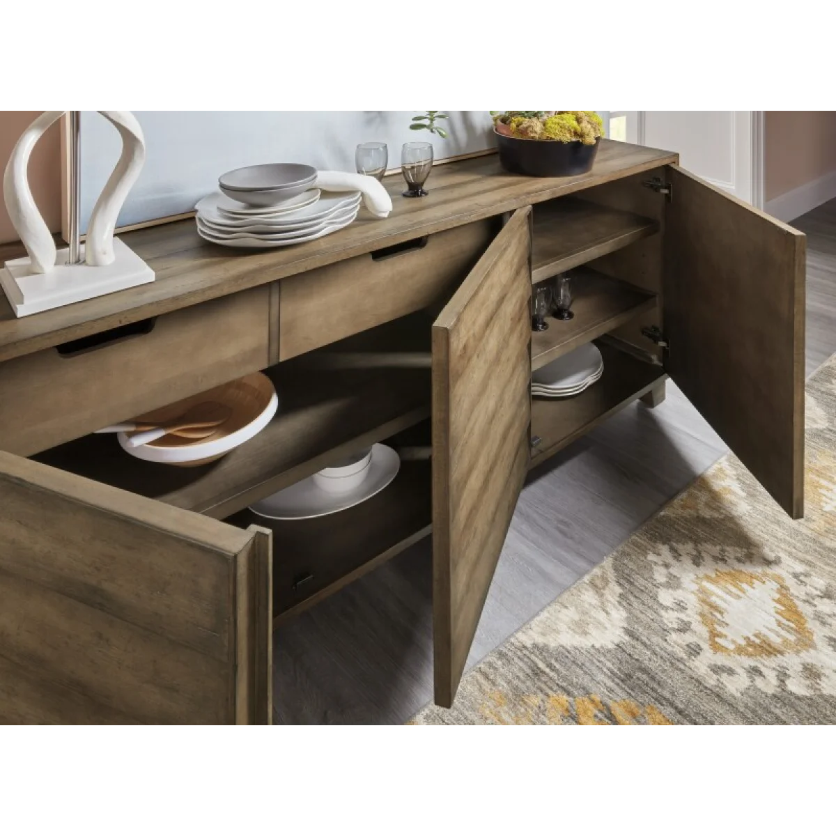 Sundance Buffet Dining Storage Brown 8