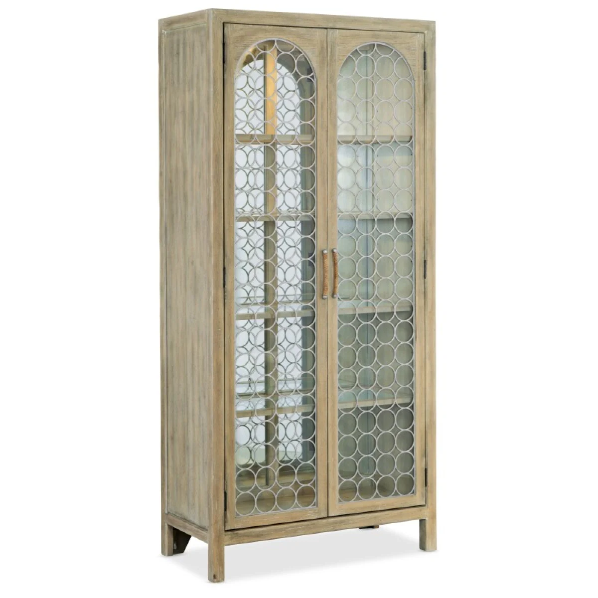 Surfrider Display Cabinet Dining Storage Brown 4