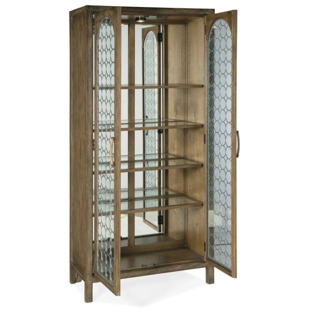 Sundance Display Cabinet Dining Storage Brown 7