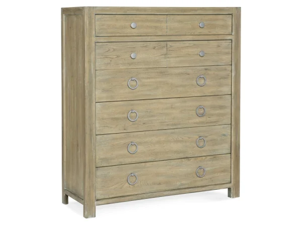 Surfrider Six-Drawer Chest Chests Brown