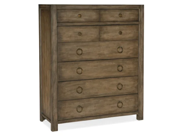 Sundance Six-Drawer Chest Chests Brown