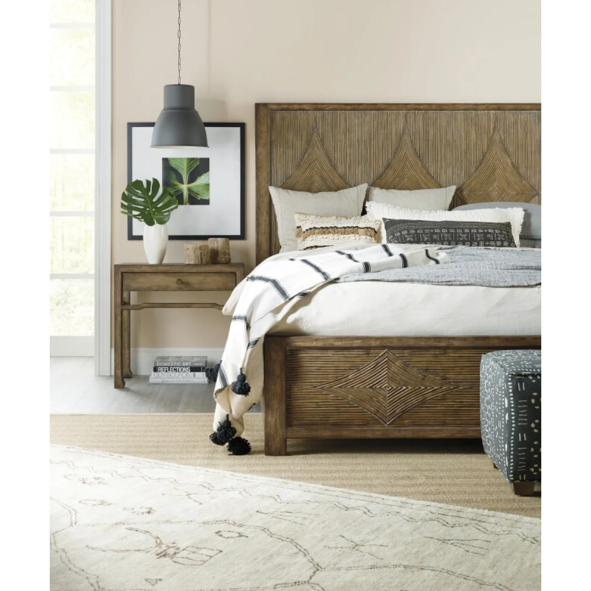 Sundance One-Drawer Nightstand Nightstands Brown 8