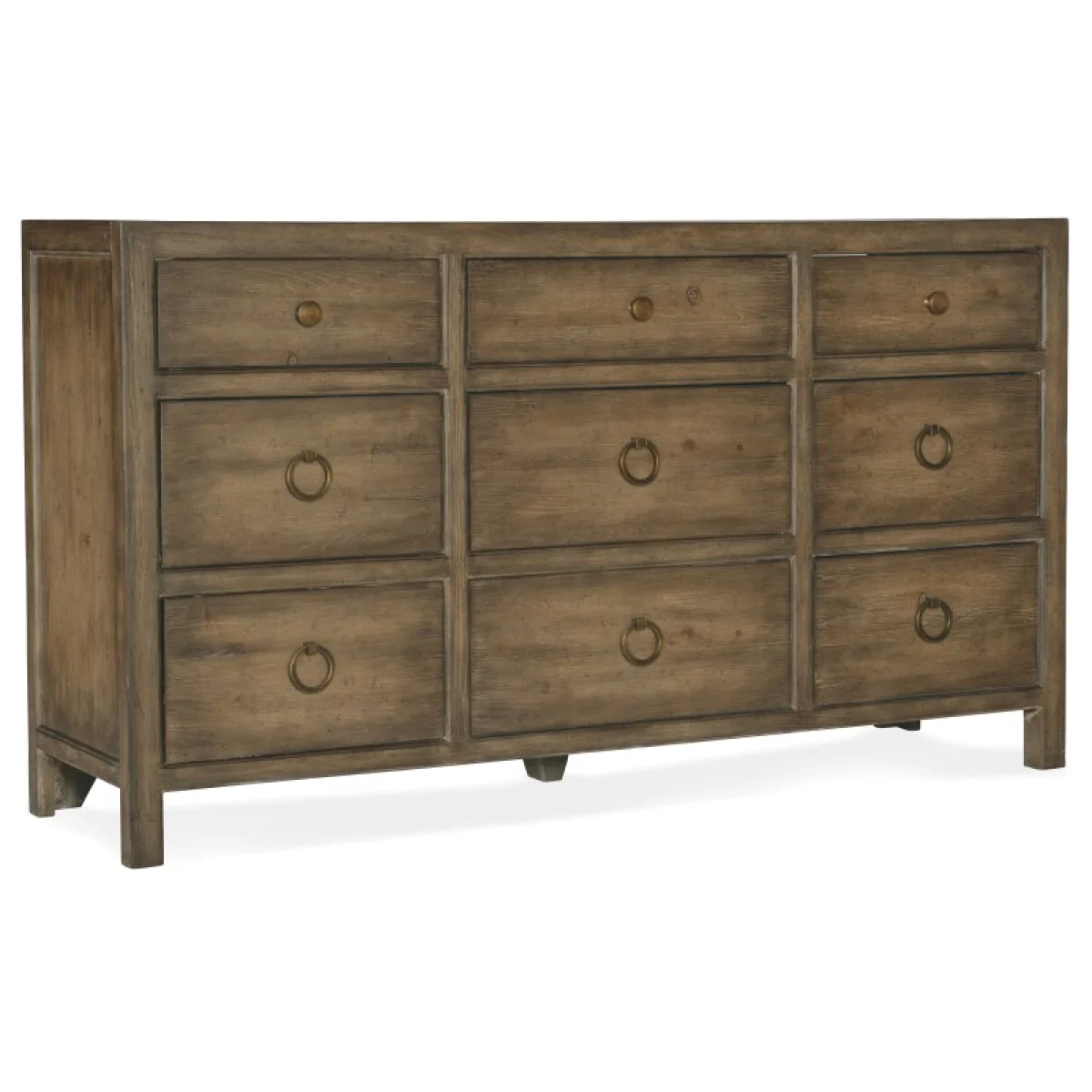 Sundance Nine-Drawer Dresser Dressers Brown 4
