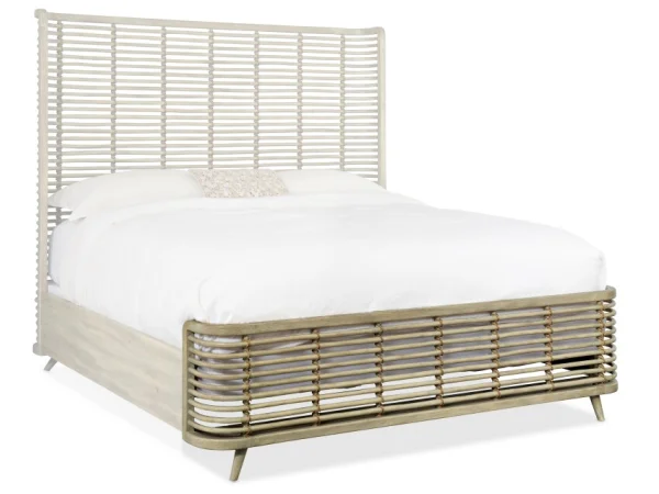 Bedroom Surfrider 5/0 Rattan Footboard Bed Parts Bed Parts