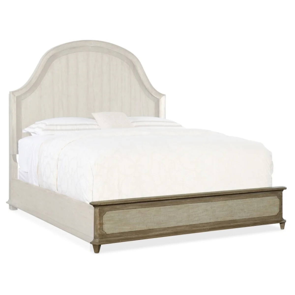 Alfresco Lauro King Panel Bed with Metal Beds Beds 11
