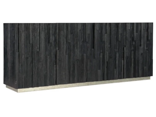 Chapman Shou Sugi Ban Entertainment Console Entertainment Stands black