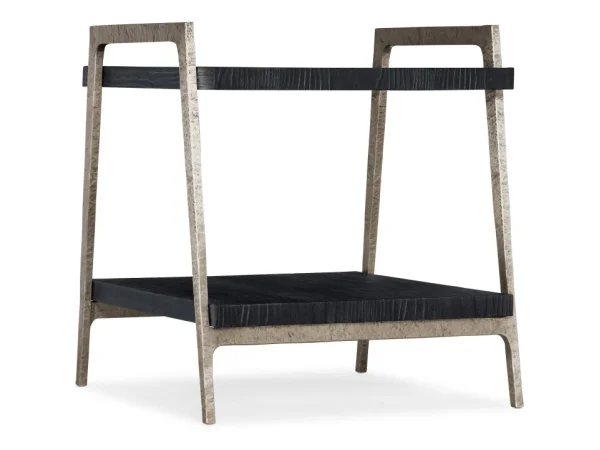 Chapman Shou Sugi Ban End Table End tables black