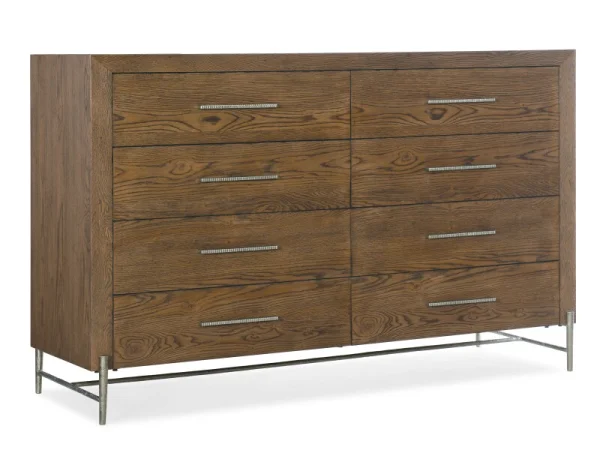 Chapman Eight-Drawer Dresser Dressers Brown